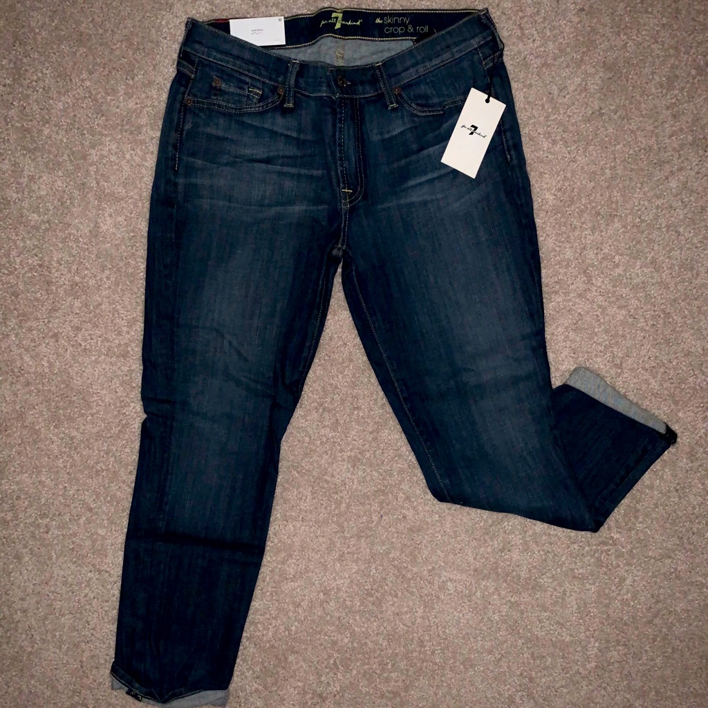 7 Seven For All Mankind Jeans Size 32 Brand New
